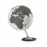 Globe terrestre lumineux Anglo Ø 25 cm - Charbon thumbnail