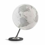 Globe terrestre lumineux Anglo Ø 25 cm - Chrome thumbnail