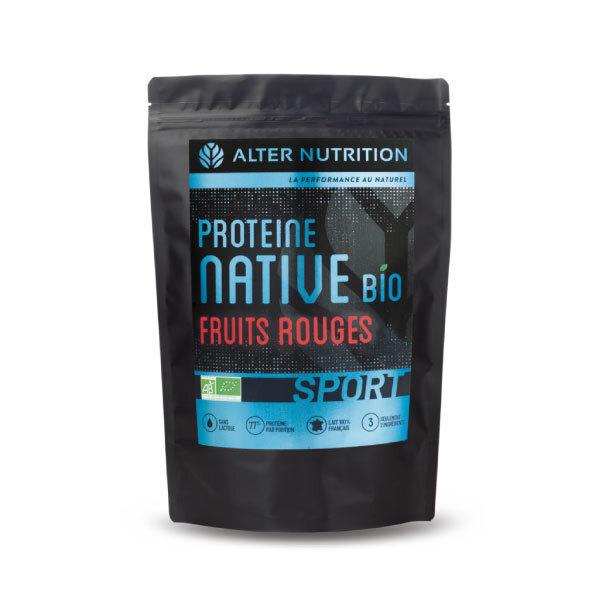 Protéine Native bio Fruits rouges format 700 g