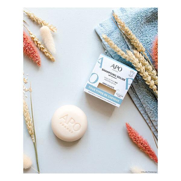 Shampoing solide tous types de cheveux 75g