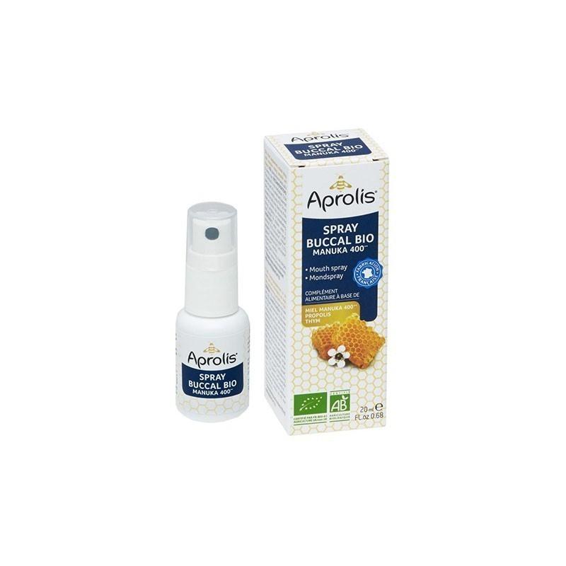 Spray Buccal au Miel de Manuka 20ml Bio thumbnail
