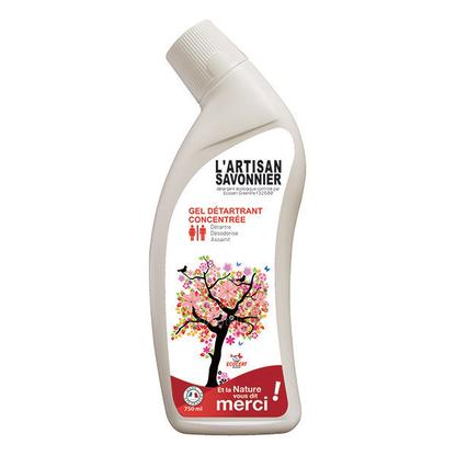 Gel détartrant WC concentré 750ml