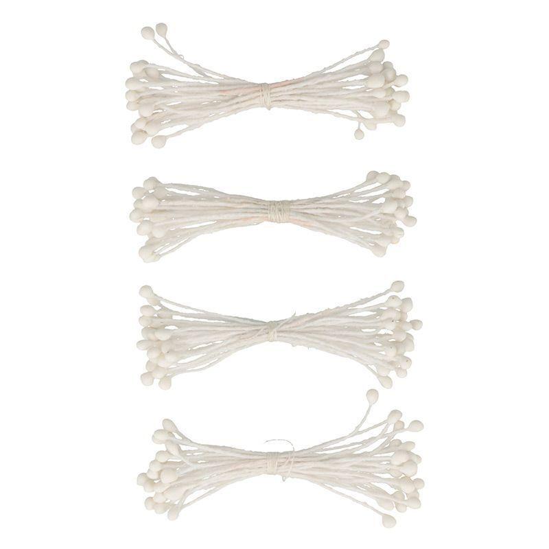 100 étamines blanches 6 cm thumbnail