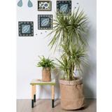 Pot en toile de jute 12 x 19 cm thumbnail