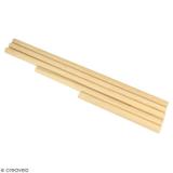 5 bâtons en bois pour Macramé thumbnail