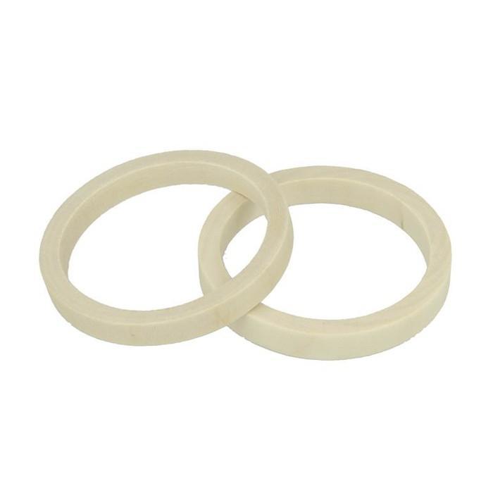 2 bracelets en bois ronds 6,8 cm thumbnail