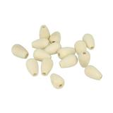 25 perles en bois gouttes 18 x 12 mm thumbnail