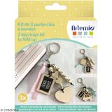 Kit DIY porte-clés à message - Merci - 3 pcs thumbnail