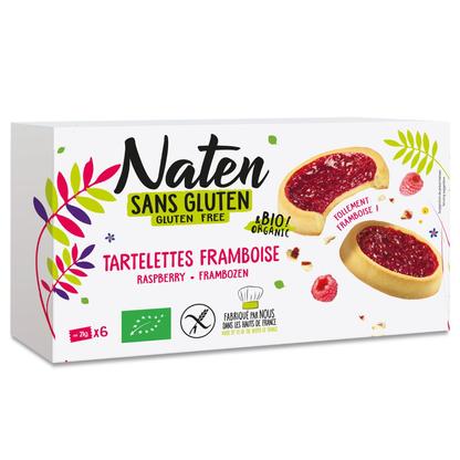 Tartelettes framboise sans gluten bio 130g