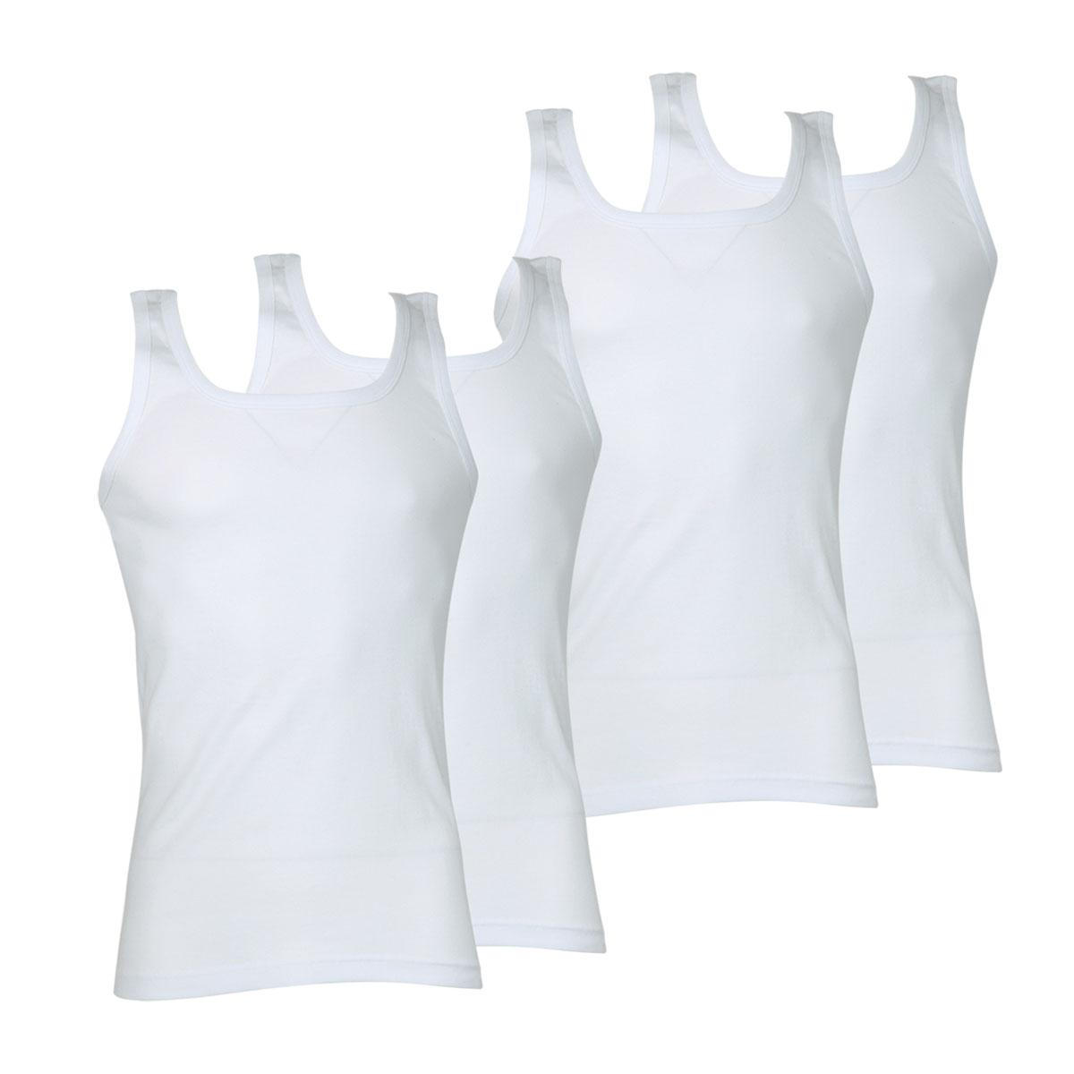 Lot de 4 débardeurs homme Coton Bio thumbnail