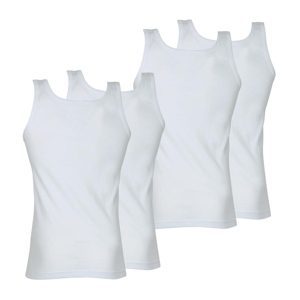 Lot de 4 débardeurs homme Coton Bio thumbnail