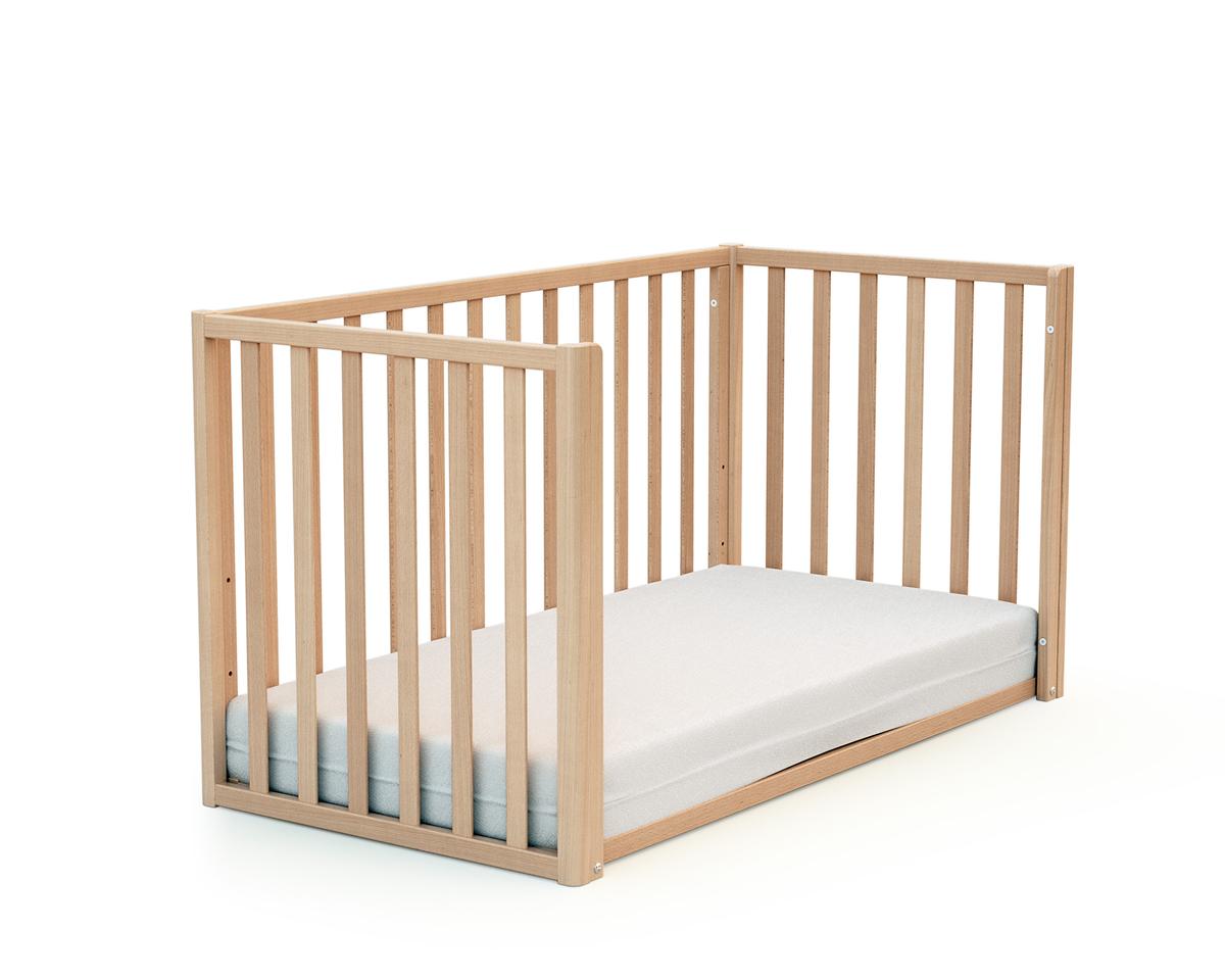 Lit bébé évolutif en bois CONFORT thumbnail