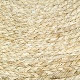 Tapis rond Jute naturelle Diam 90 cm thumbnail