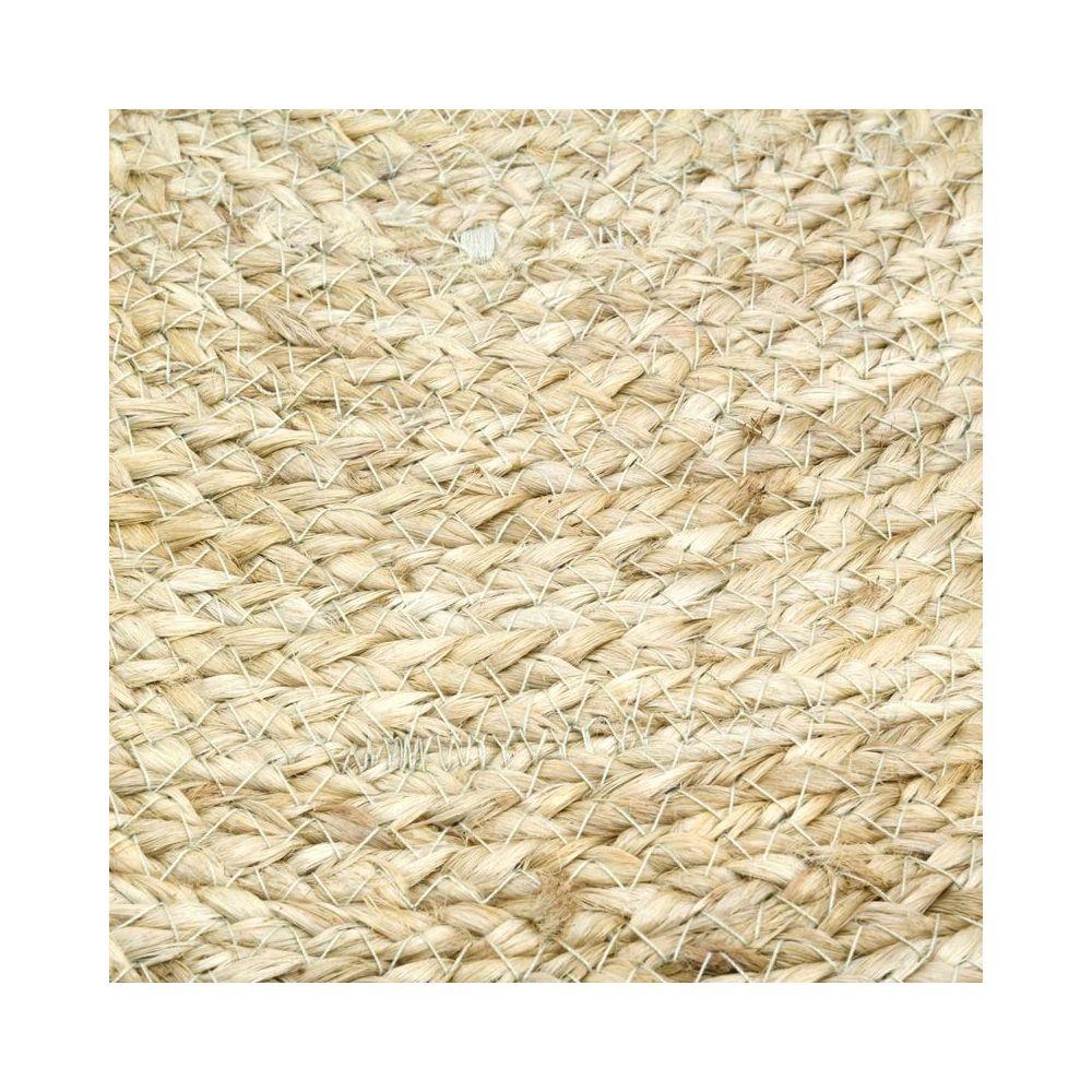 Tapis rond Jute naturelle Diam 90 cm thumbnail