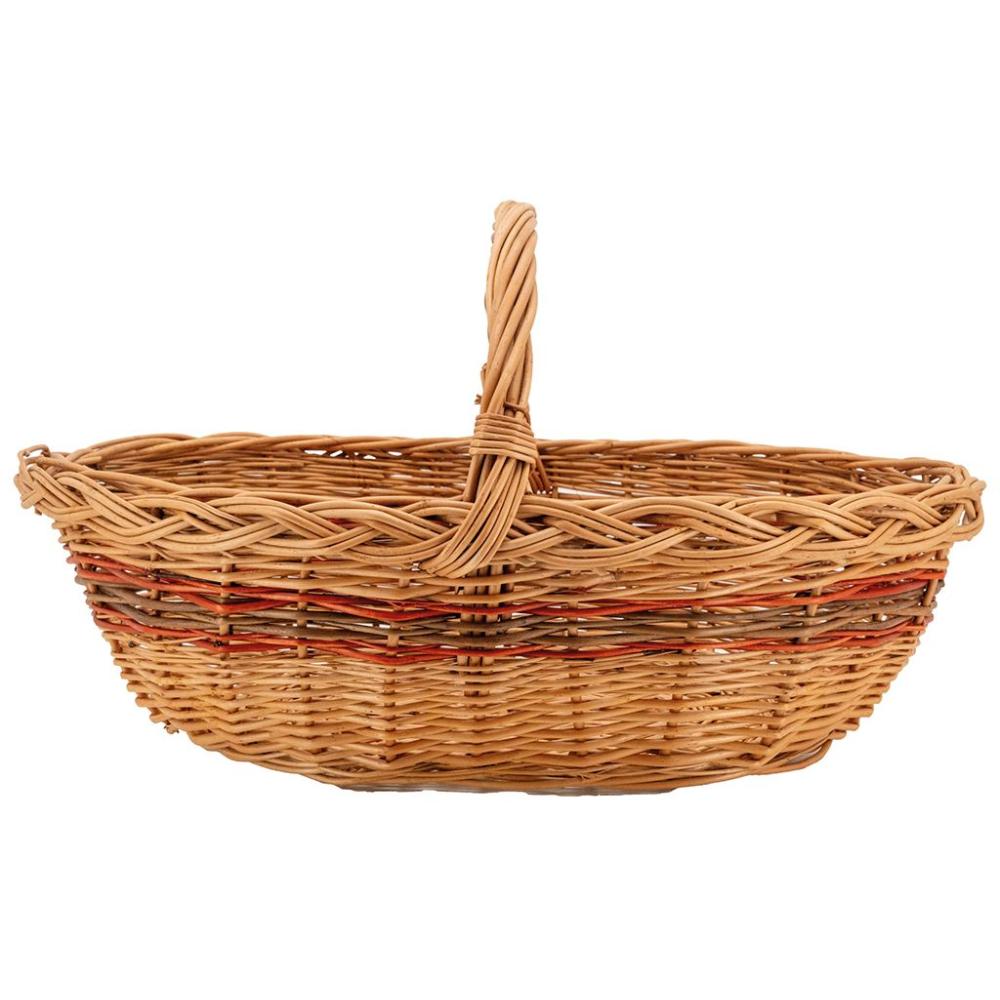 Panier à champignons en osier buff thumbnail