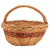 Panier à champignons en osier buff thumbnail