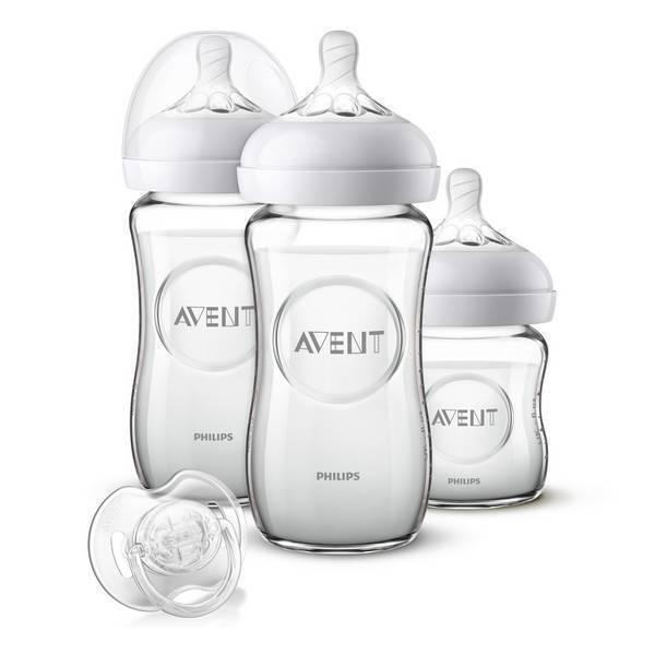 Kit biberons nouveau-né Natural en verre thumbnail