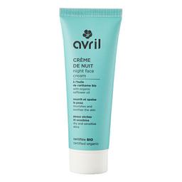 Crème de nuit peaux sèches et sensibles 50ml