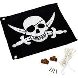 AXI Drapeau pirate cabane noir thumbnail