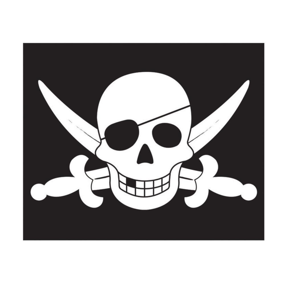 AXI Drapeau pirate cabane noir thumbnail