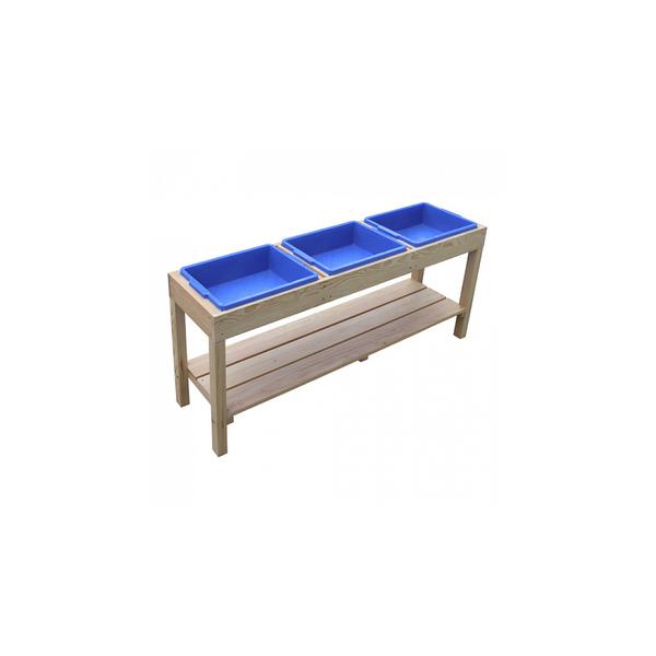 AXI Table d'activite 3 containers Naturel Marron thumbnail