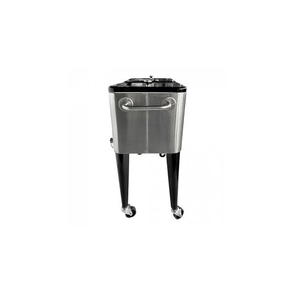 AXI Evier exterieur Retro Cooler Acier Inox thumbnail