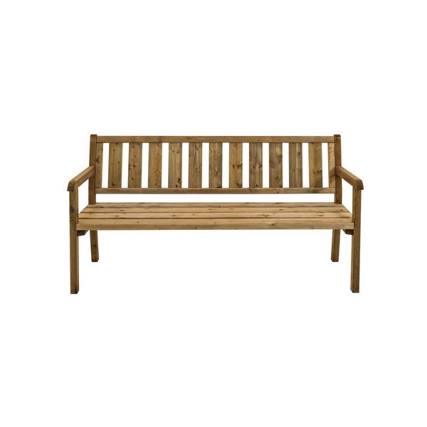 Charlotte Banc de Jardin en Bois 170 cm - Marron thumbnail