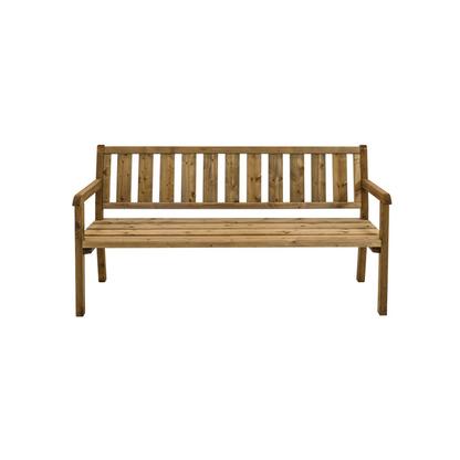 Charlotte Banc de Jardin en Bois 170 cm - Marron
