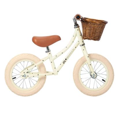 Draisienne Crème Acier Cyclisme 3-5 Ans De L'équilibre