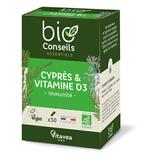 Cyprès et Vitamine D3 30 gélules thumbnail