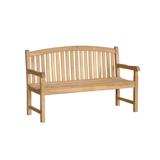Banc de jardin en teck massif thumbnail