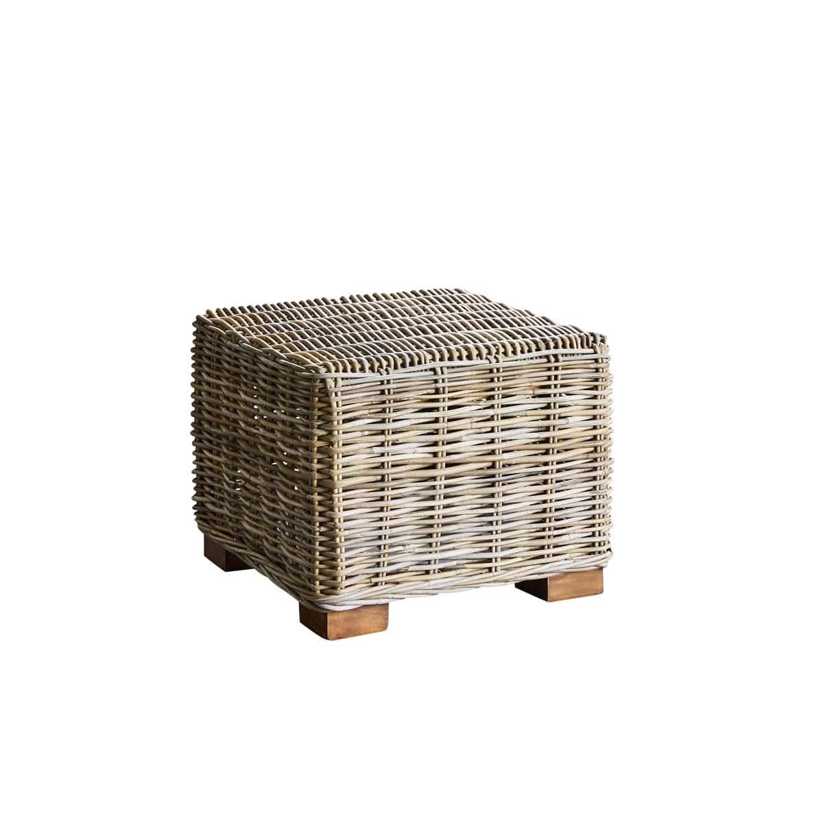 Table basse en kubu naturel thumbnail