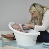 Baignoire ergonomique bébé compacte blanc thumbnail