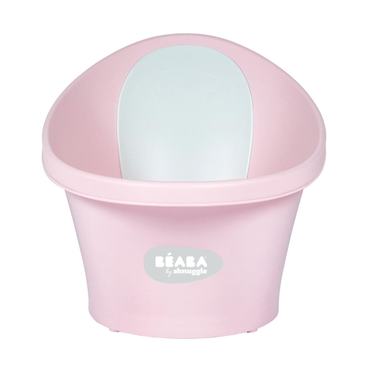 Baignoire ergonomique bébé compacte rose thumbnail