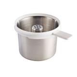 Panier de cuisson inox pour féculents blanc thumbnail
