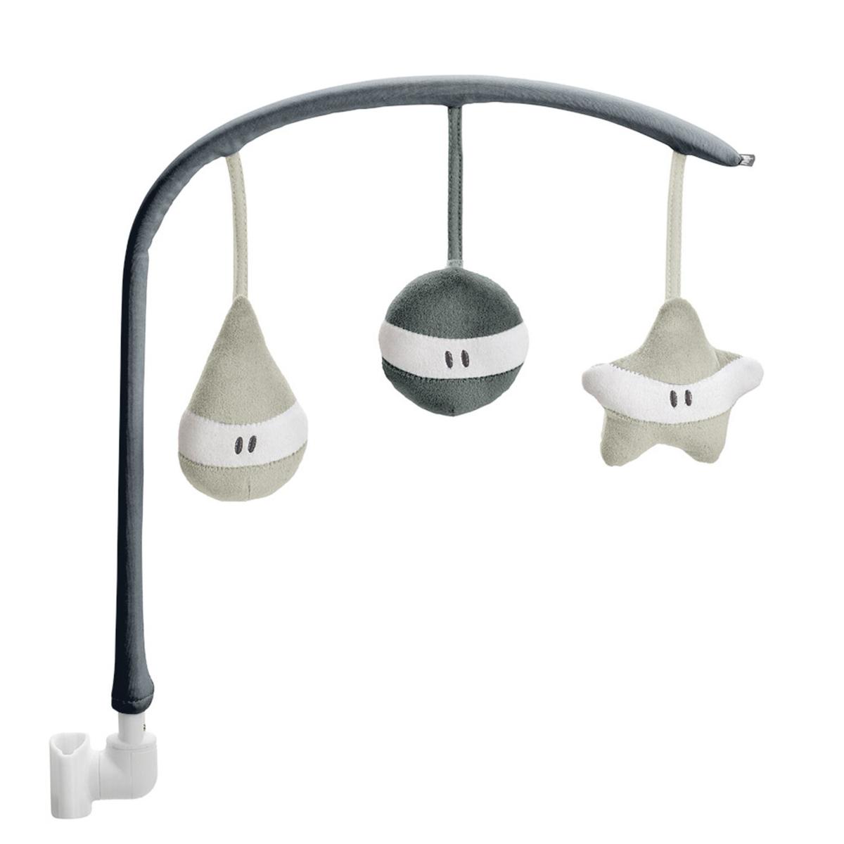 Arche de jeux avec jouets amovibles gris thumbnail