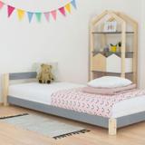 Lit enfant DREAMY 90 x 160 - gris et naturel thumbnail