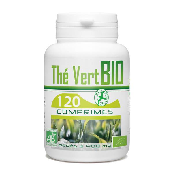 Thé Vert Bio - 400 mg - 120 comprimés thumbnail