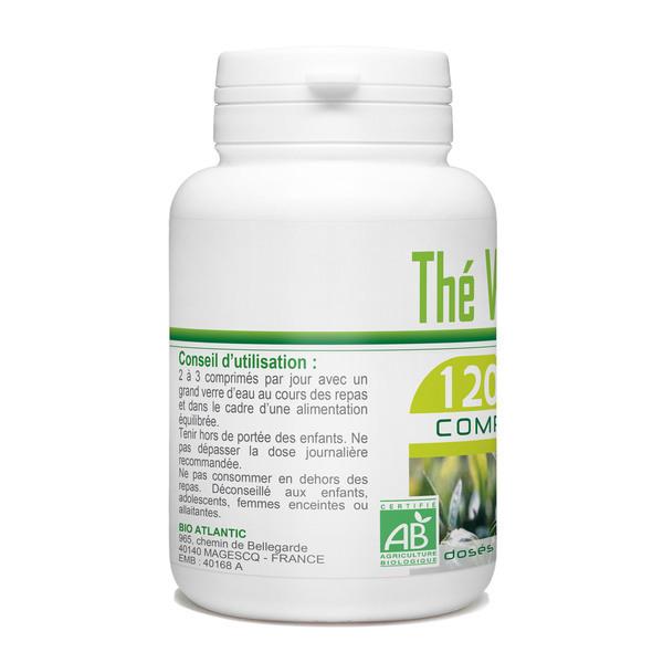 Thé Vert Bio - 400 mg - 120 comprimés thumbnail