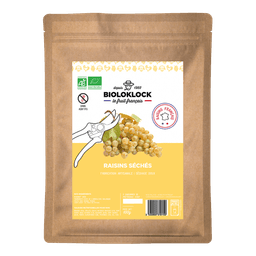 Raisins séchés bio 100g
