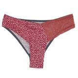 Tanga menstruelle avec dentelle - Taille L - P Rose - Tout flux thumbnail