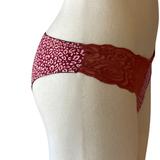 Tanga menstruelle avec dentelle - Taille L - P Rose - Tout flux thumbnail