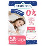 13 couches de nuit absorbantes Filles 8-15 ans thumbnail