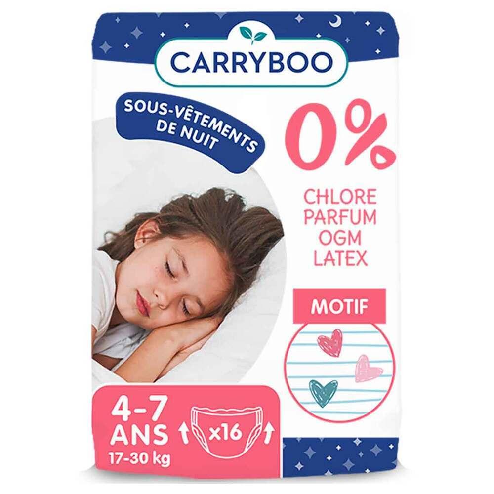 16 couches de nuit absorbantes Filles 4-7 ans thumbnail