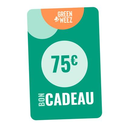 Carte cadeau 75€