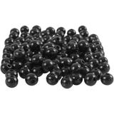Assortiment de perles en bois 8 mm - Noir - 80 pcs thumbnail