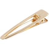 Barrette à pince dorée - 16 x 75 mm - 1 pce thumbnail