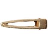 Barrette à pince dorée - 16 x 75 mm - 1 pce thumbnail