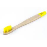 BROSSE À DENTS ENFANT EN BAMBOU JAUNE thumbnail