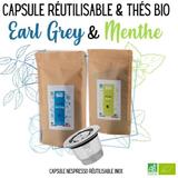 Duo Earl Grey et Menthe + capsule réutilisable thumbnail